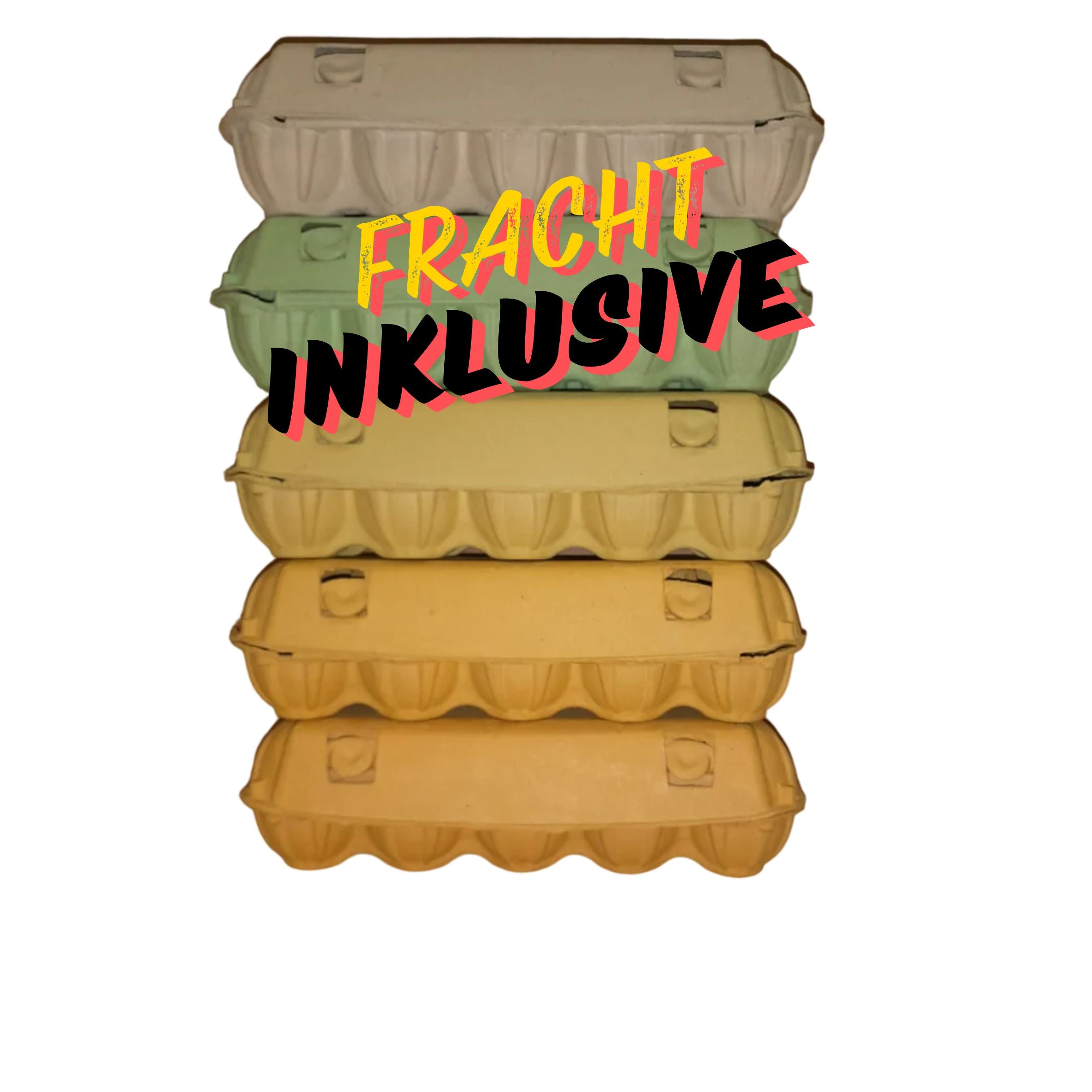 400x HappyPack 10 boîtes d'œufs