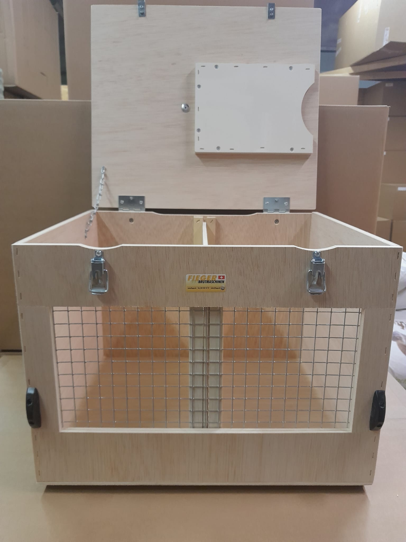 Caisse de transport pour 2 animaux de race moyenne « DeLuxe 2 »