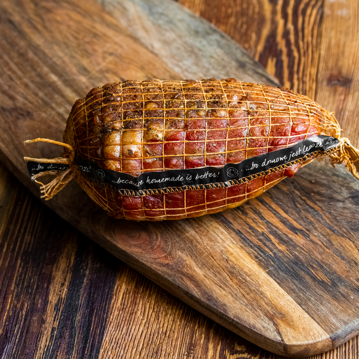 Wurst- und Fleischnetz mit Etikett 15 cm x 4 m, bis 125 °C