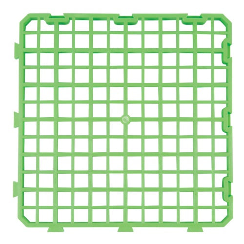 Grille en plastique verte 25x25cm