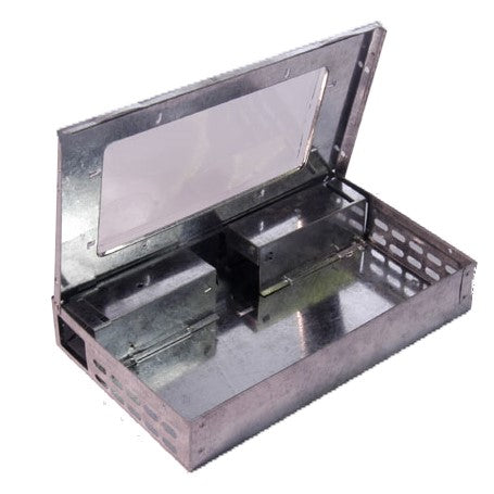 Piège à souris avec couvercle transparent