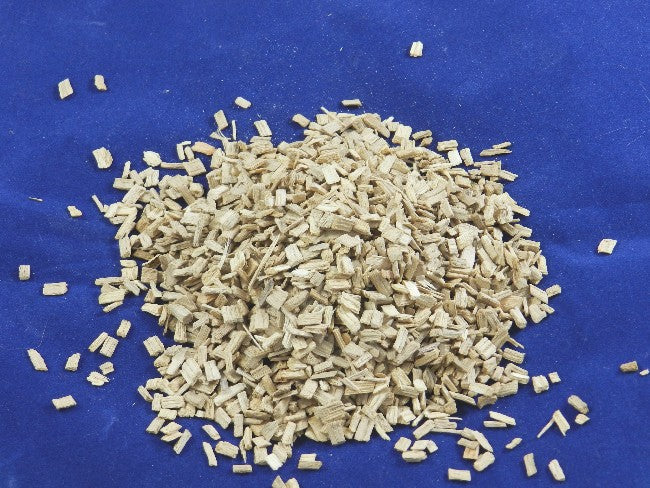 Copeaux de chêne à fumer granulométrie E1/4 sac de 15 kg