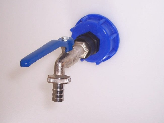 IBC Adapter mit 1/2" Auslaufhahn