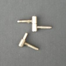 Charnière à percer, acier inoxydable