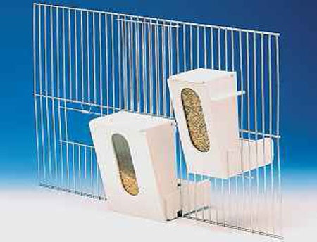 Mangeoire automatique pour oiseaux exotiques/canaris