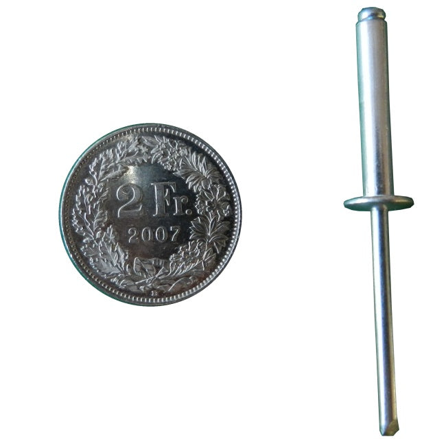 Rivets aveugles 4,8x25mm 250 pièces