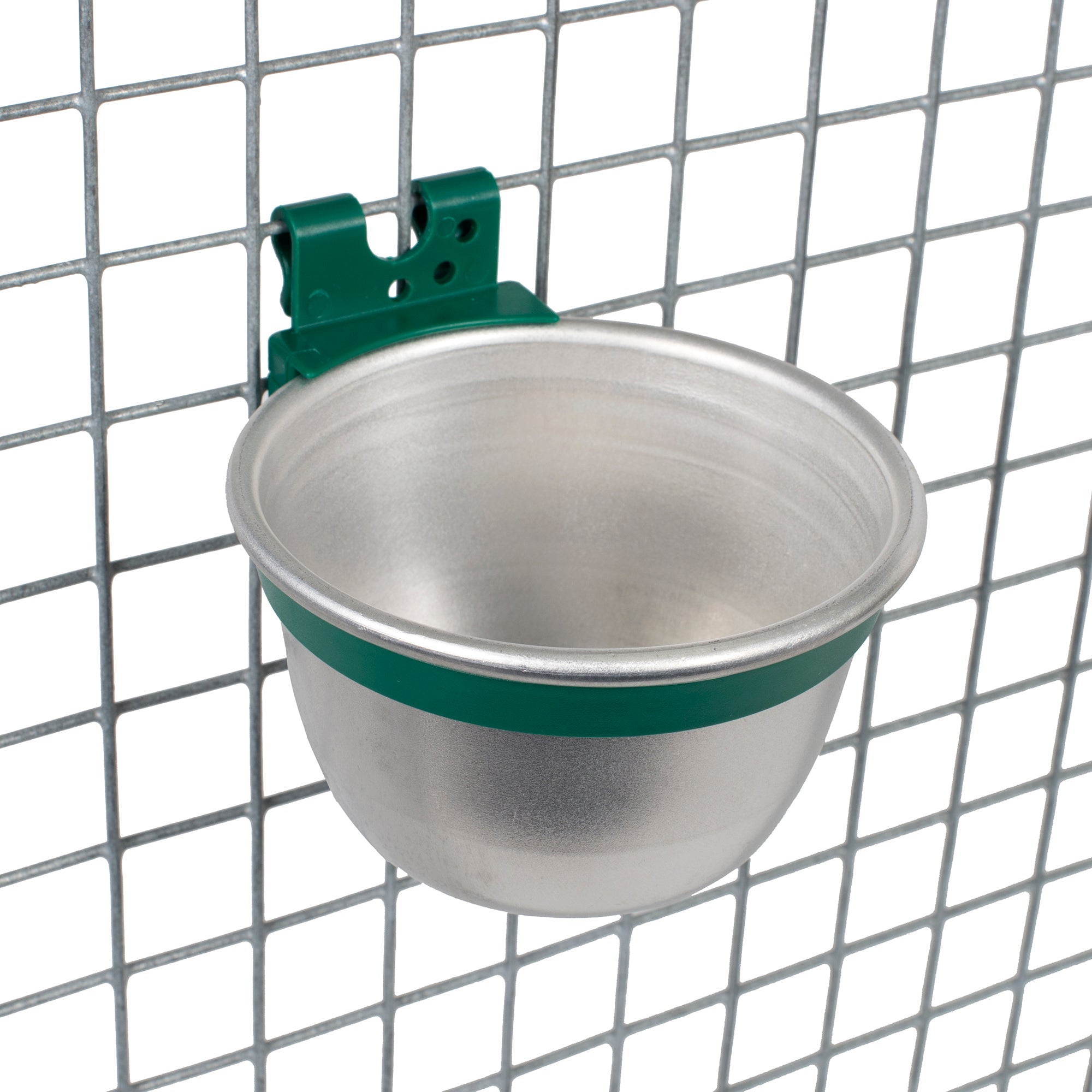 Mangeoire / abreuvoir rond en aluminium Ø 100 mm