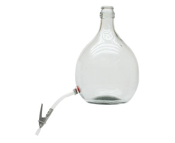 Ballon en verre 10 litres avec bec verseur
