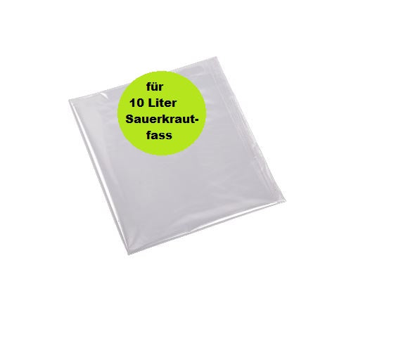 Beutel für Sauerkrautfass aus PE 10 Liter