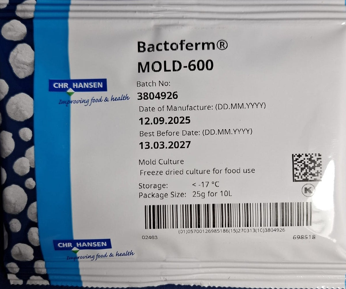 Culture de moisissure noble Mold-600 – 25 g pour 10 L d’eau