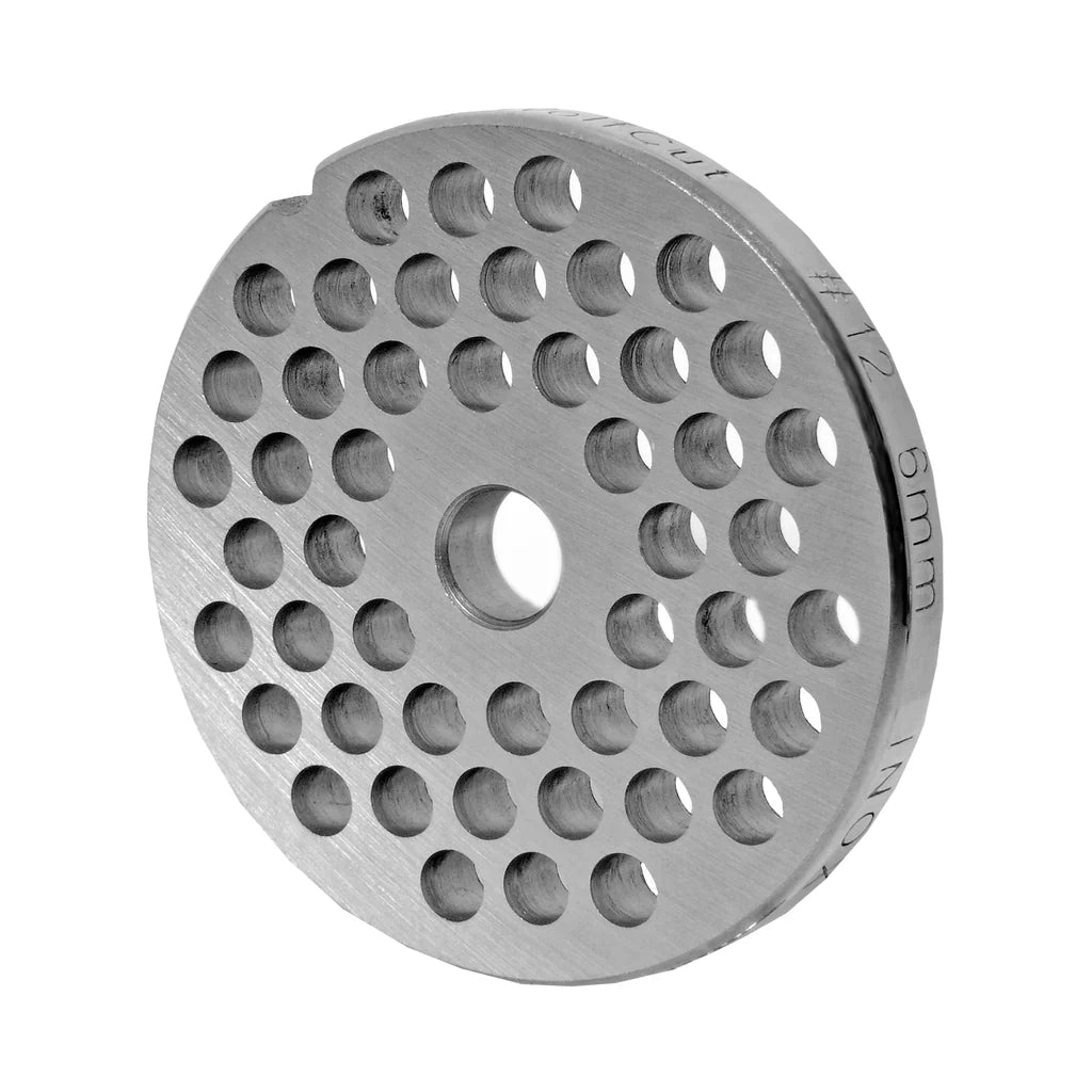 Stainless steel perforated disc size 10, various holes