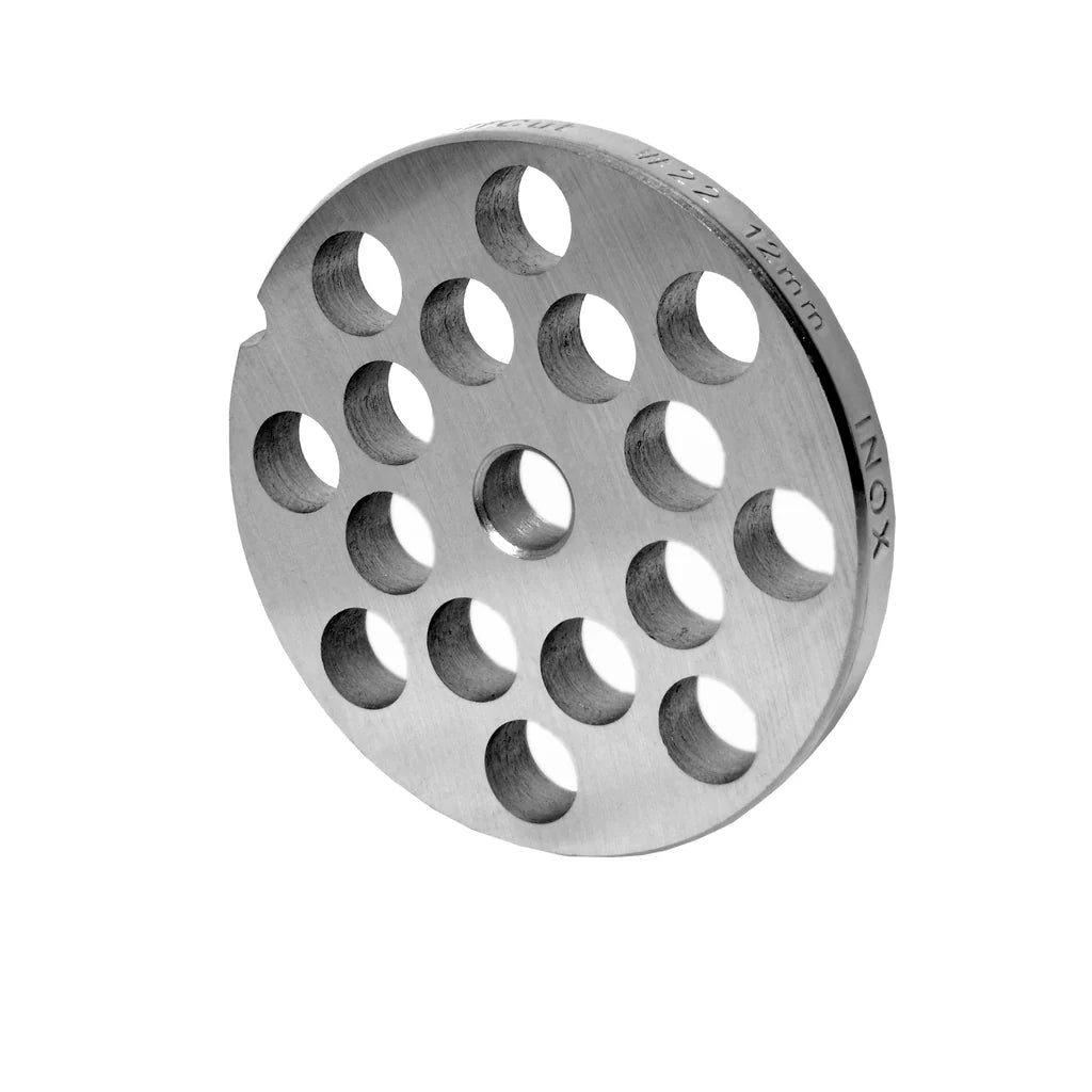 Stainless steel perforated disc size 22, various holes