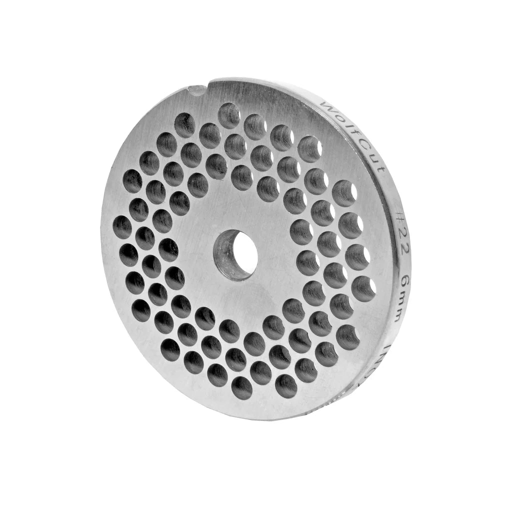 Stainless steel perforated disc size 22, various holes