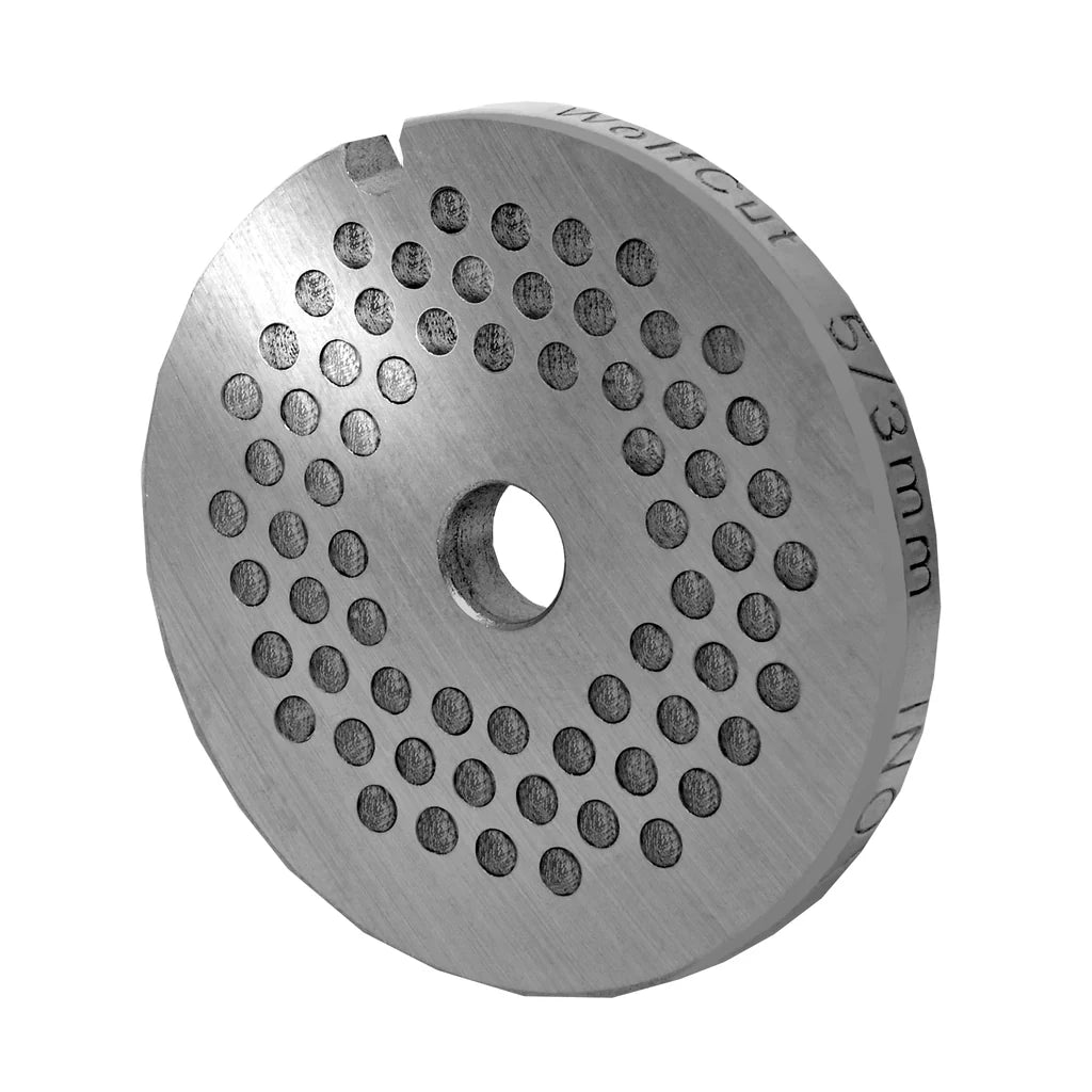 Stainless steel perforated disc size 5, various holes