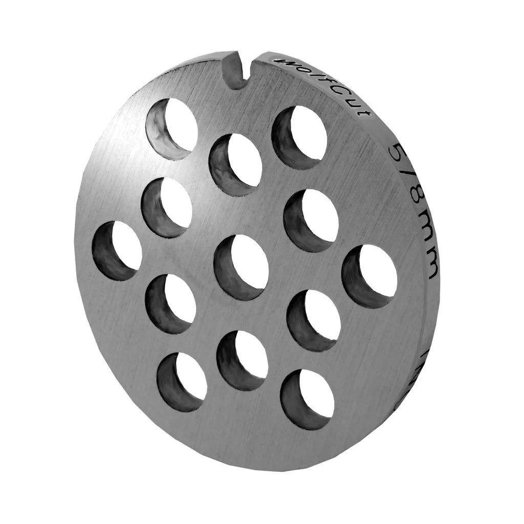 Stainless steel perforated disc size 5, various holes