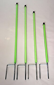 Poteau de remplacement pour EURO-Netz 106/2 - vert