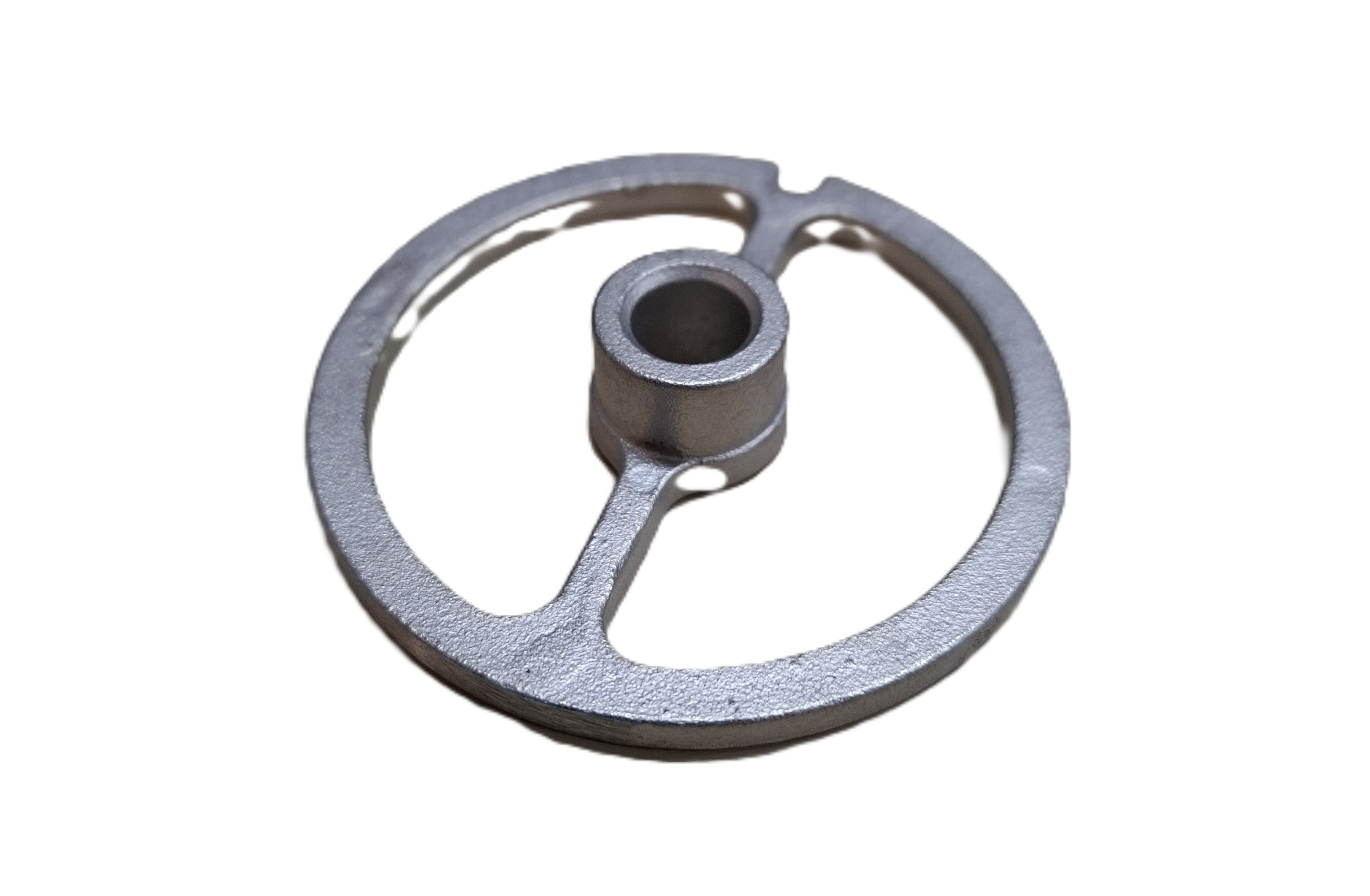 Guide disc for sausage stuffer