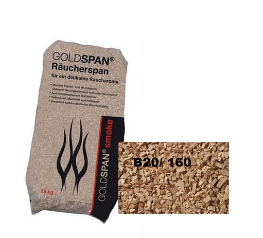 Copeaux de fumage Goldspan en hêtre 20/160