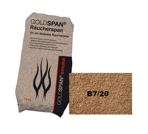 Copeaux de fumage Goldspan en hêtre 7/20