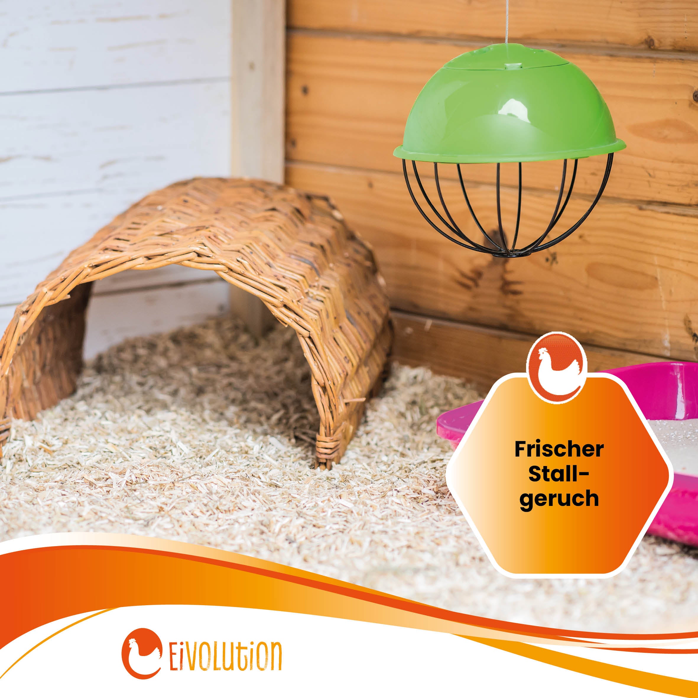 Hanfeinstreu Eukalyptus für ein gutes Stallklima