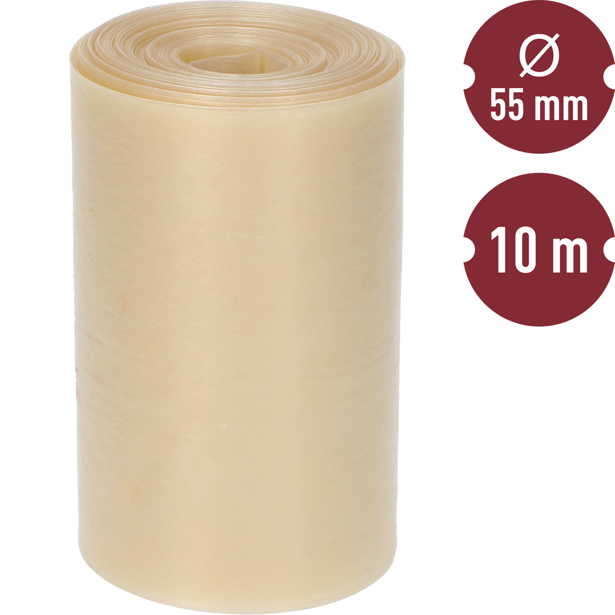 Eiweissdarm 55 mm, 10 m