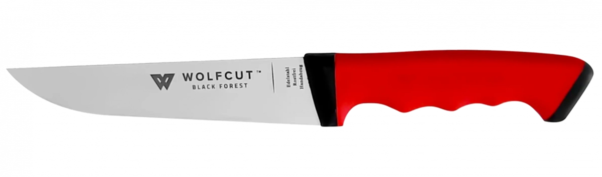 Soft grip stabbing knife 17cm