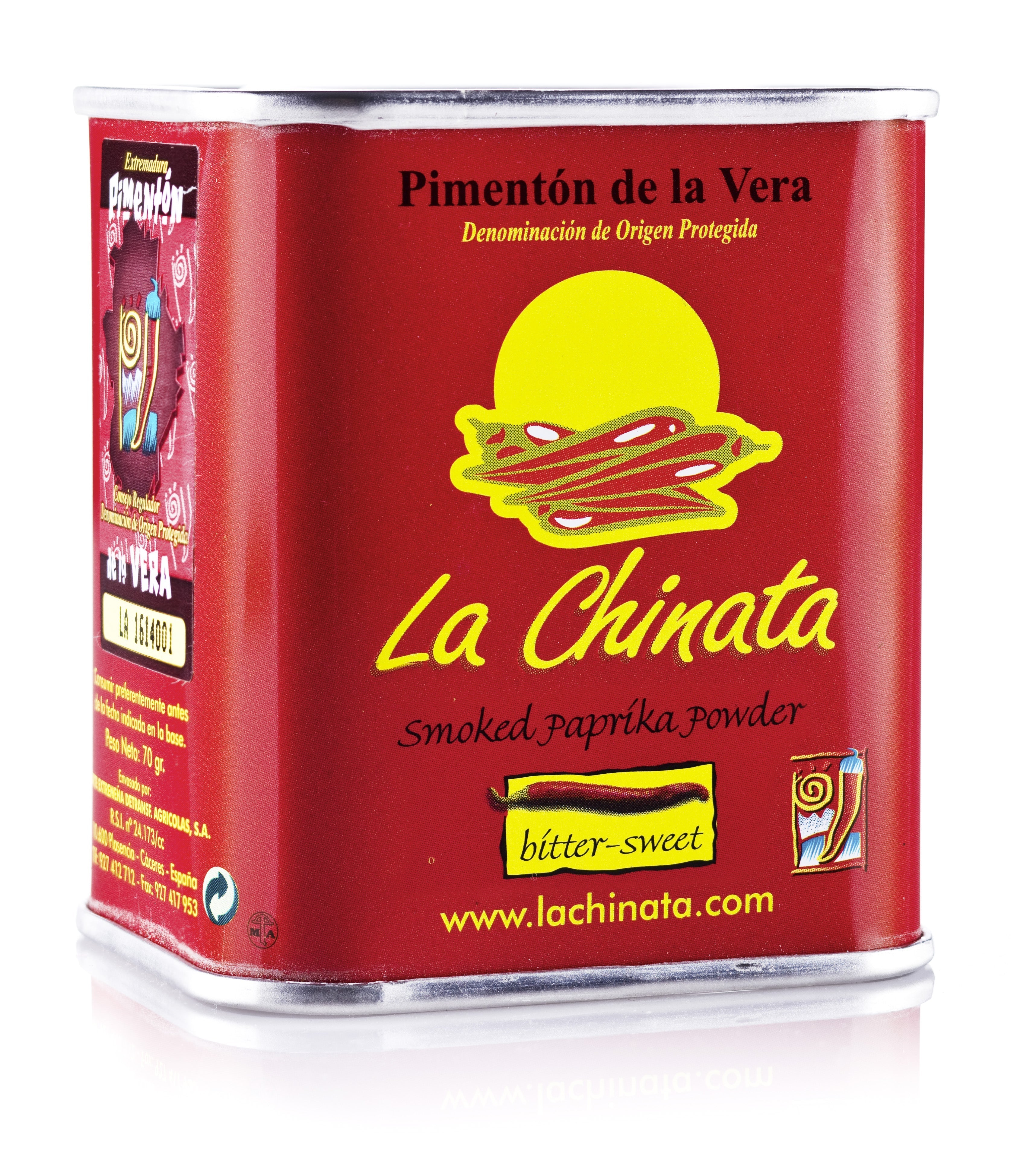 70 g geräucherter Paprika (süss, mild) La Chinata