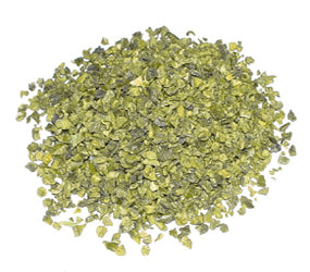 Piments verts granulés en clips 100g
