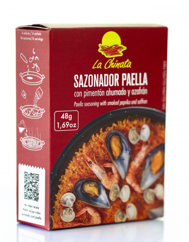 Paella Gewürz mit geräucherten Paprika - La-Chinata