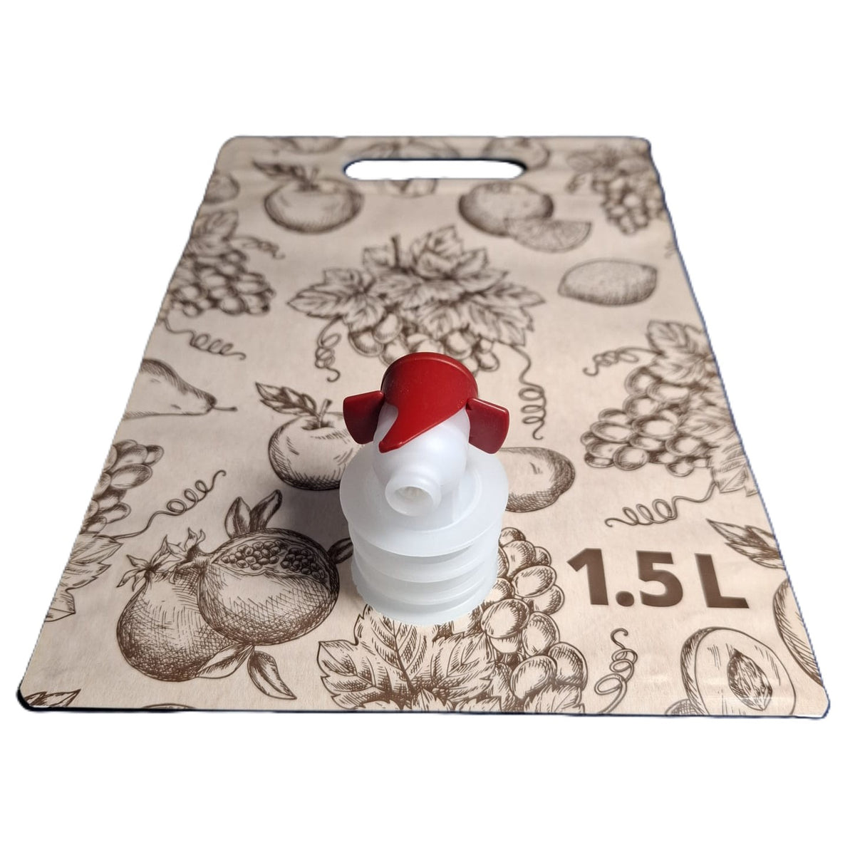 Standbodenbeutel Früchte 1,5l