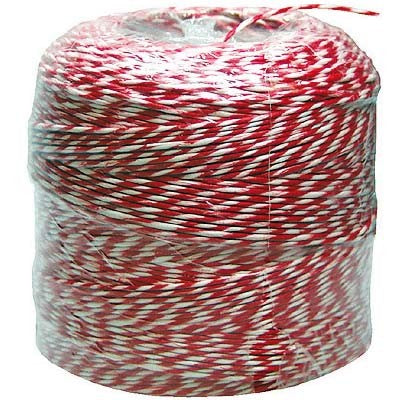 Fil à rouler rouge/blanc