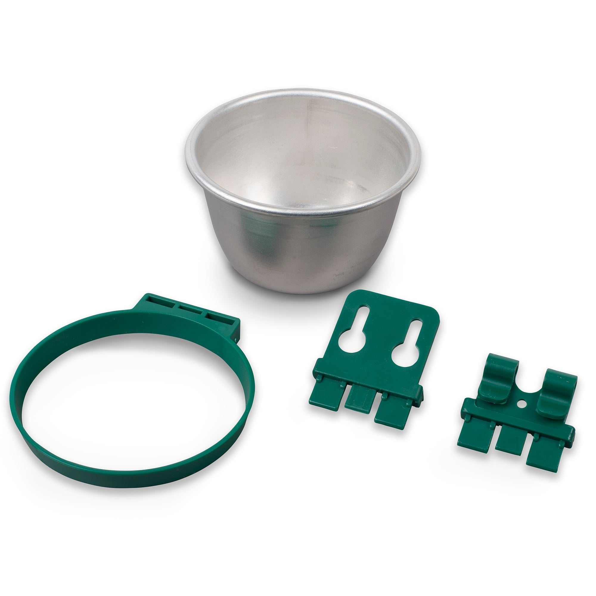 Mangeoire / abreuvoir rond en aluminium Ø 100 mm