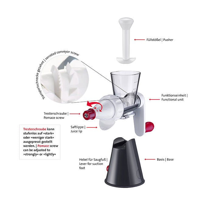 Extracteur de jus « Vita Freund »