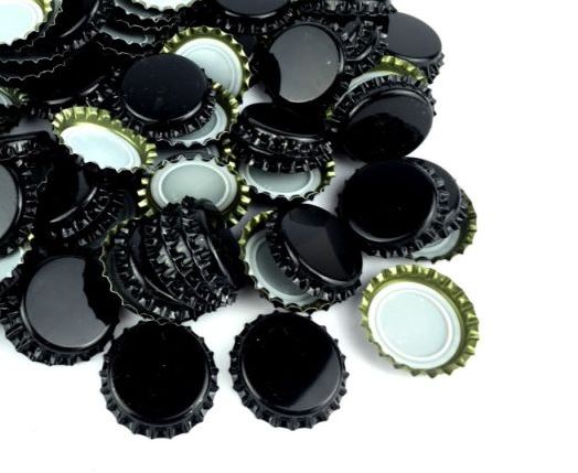 Bouchons de bouteilles de différentes couleurs