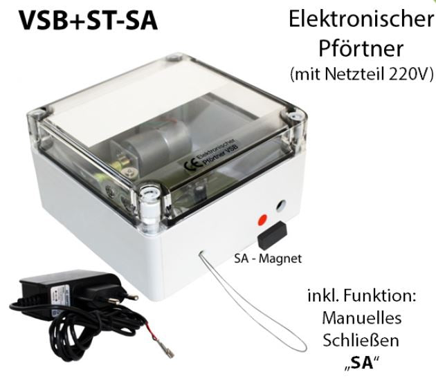 Pförtner mit Netzteil (Auswahl)