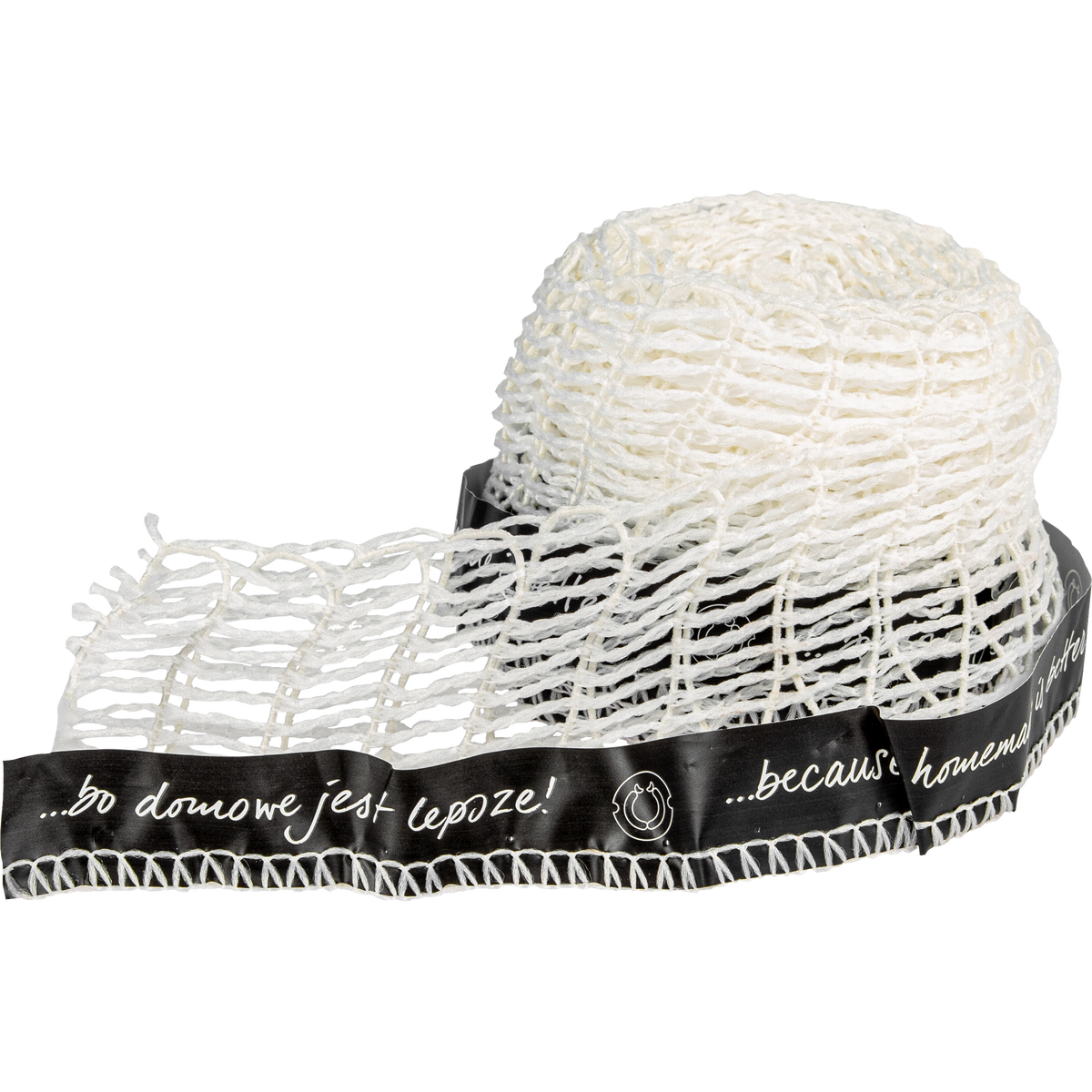 Wurst- und Fleischnetz mit Etikett 15 cm x 4 m, bis 125 °C