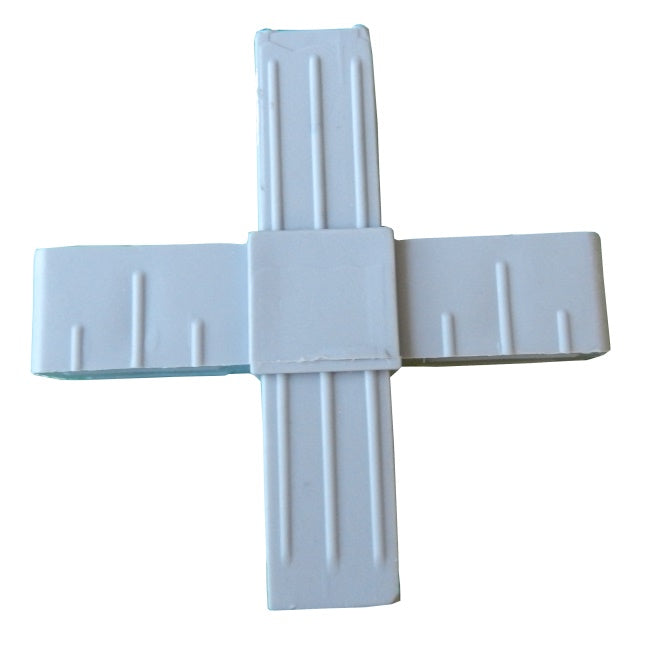 Verbinder für Vierkantrohr - Kreuz 20mm