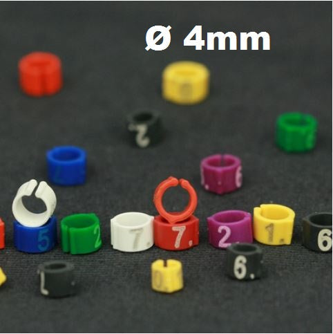 Easy-Bird-Nummern-Ringe Ø4,0mm