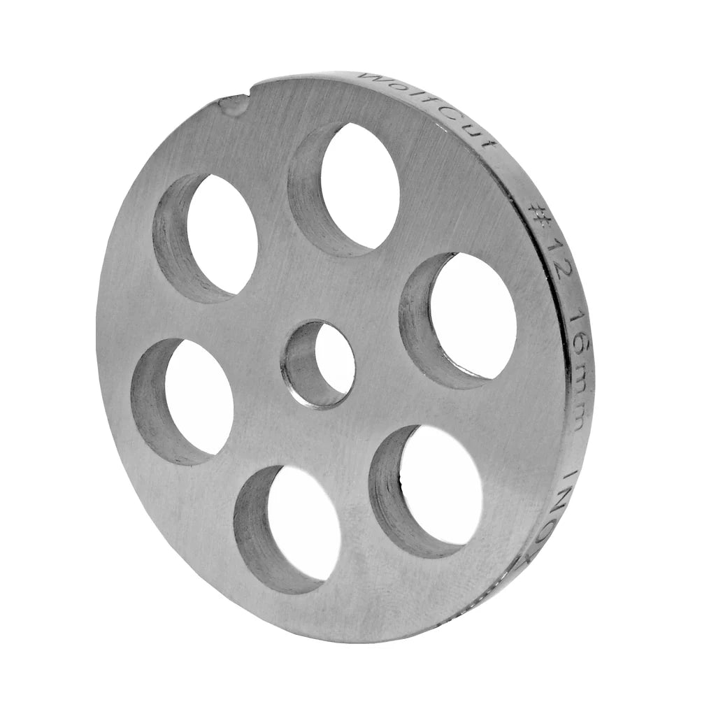 Stainless steel perforated disc size 10, various holes