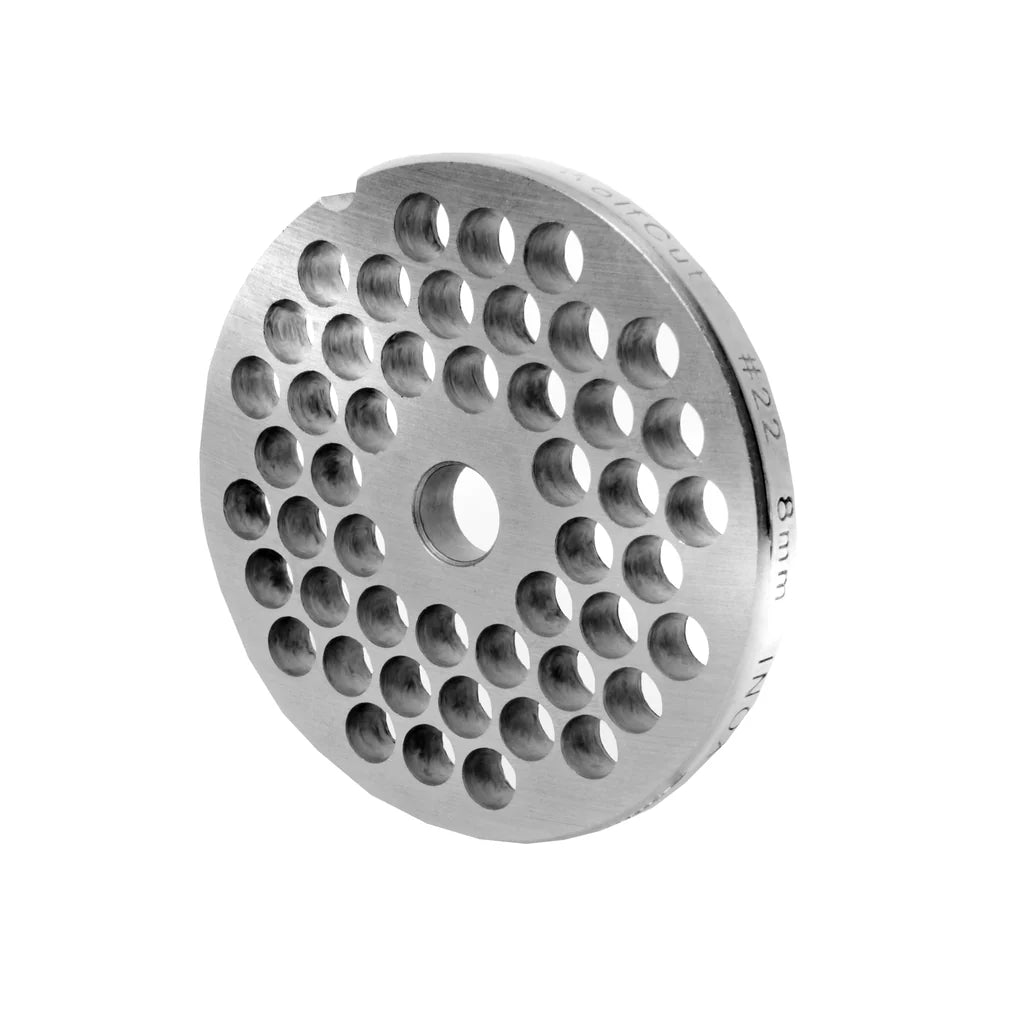 Stainless steel perforated disc size 22, various holes