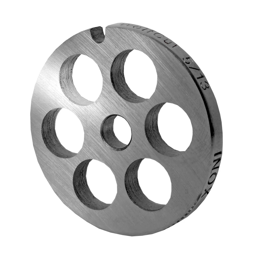Stainless steel perforated disc size 5, various holes
