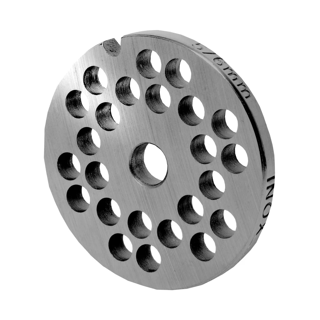 Stainless steel perforated disc size 5, various holes