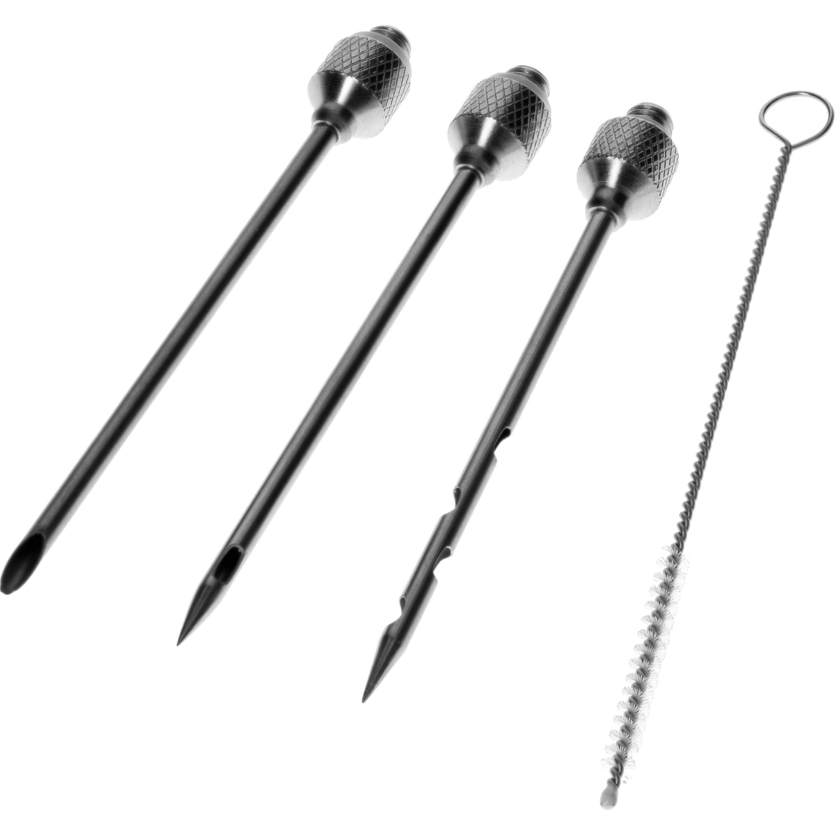 Marinadenspritze 30 ml mit 3 Nadeln und Reinigungsbürste