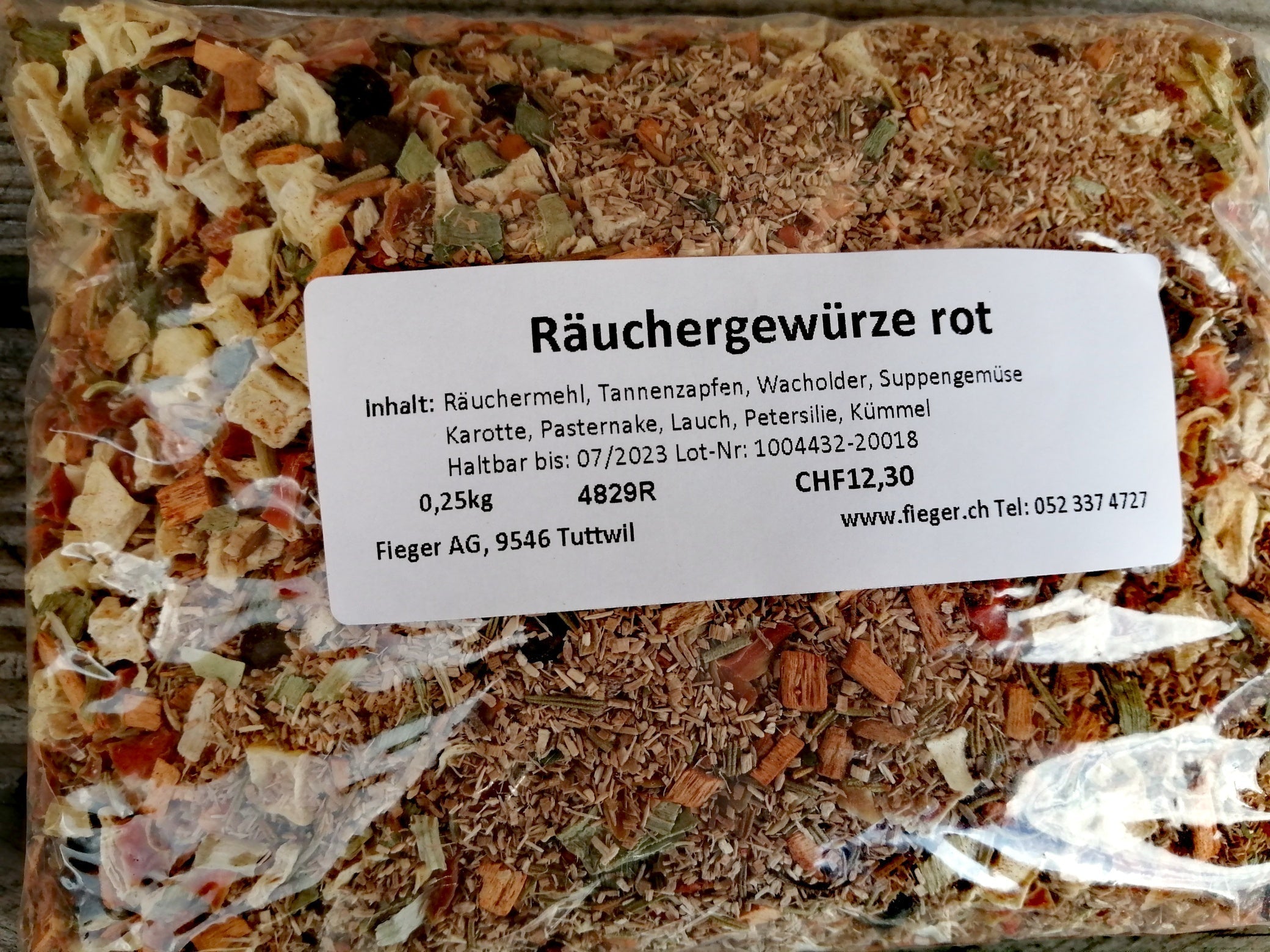 Räuchergewürze rot