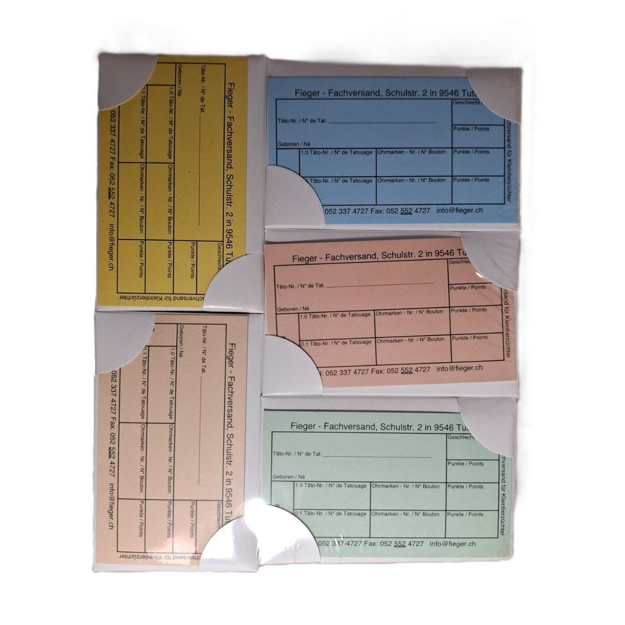 Stallkarten Gross mix