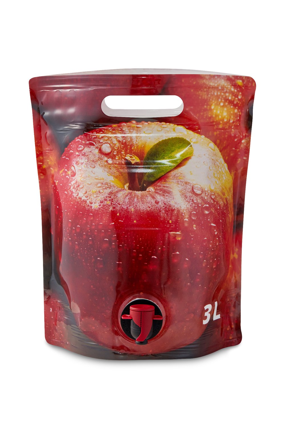Standbodenbeutel Apfel 3,0l & 5,0l