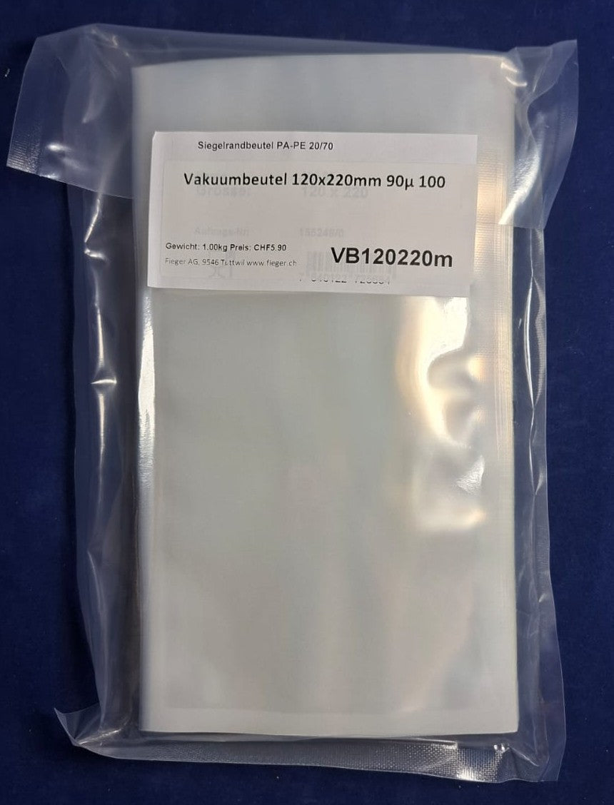 Vakuumbeutel  ab 100mm breite 90µ 100 Stück