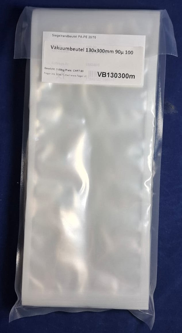 Vakuumbeutel  ab 100mm breite 90µ 100 Stück