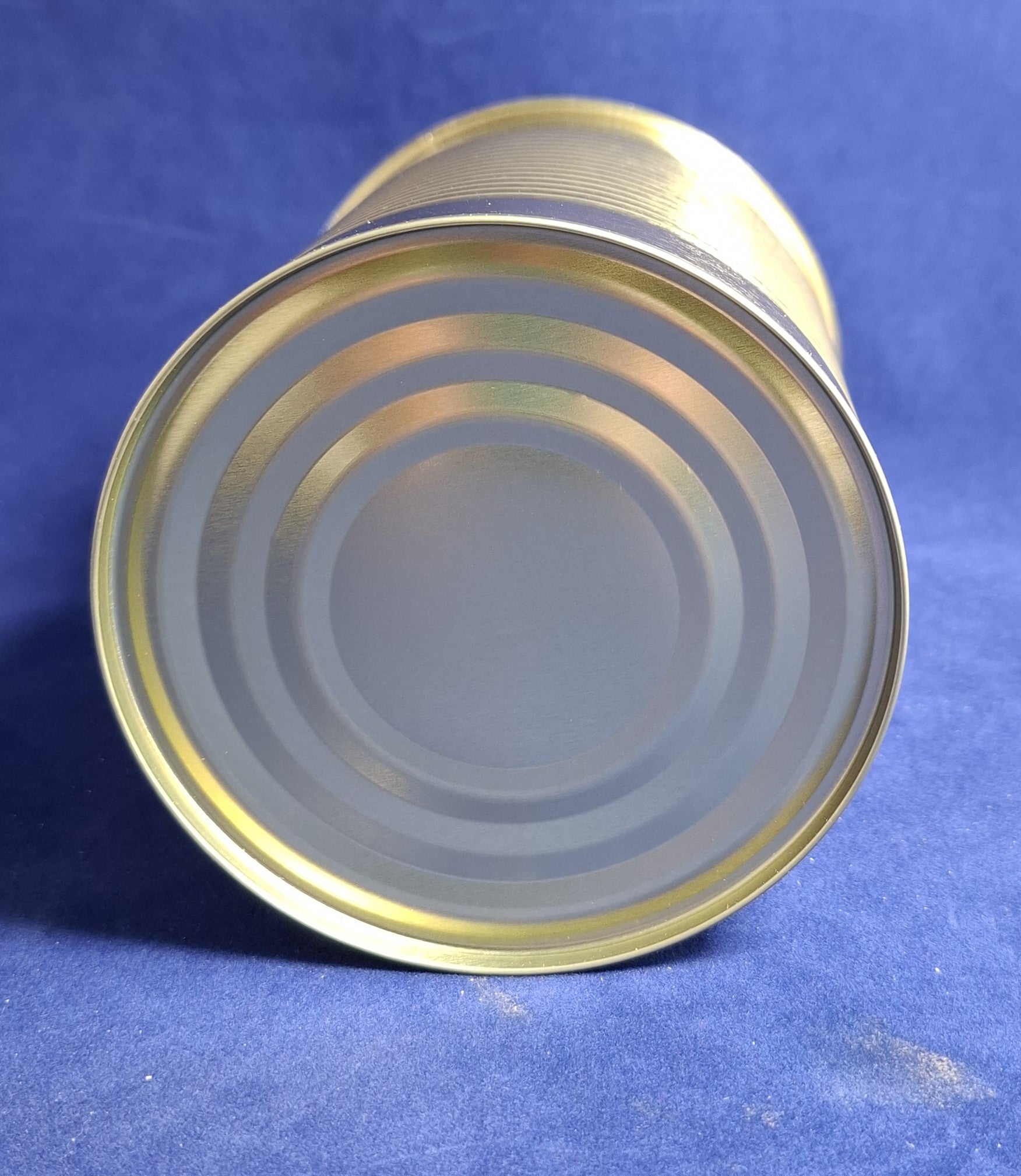 Barattoli in banda stagnata da 119 mm con nervature