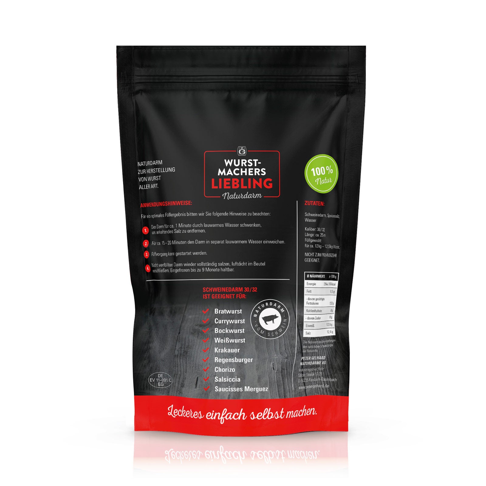 Schweinedarm 3032 Wurstmachers Liebling 25m